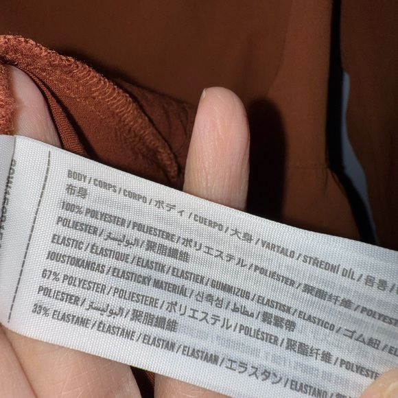 Abercrombie & Fitch women’s Long-Sleeve Poplin Babydoll Mini Dress Small EUC - Picture 6 of 9